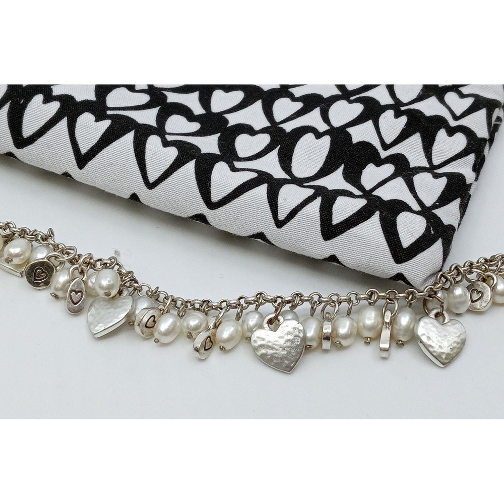 Brighton Jewelry Lot – 4 Pieces + 2 Pouches – Necklaces Watch Bracelet Charms - Picture 4 of 5